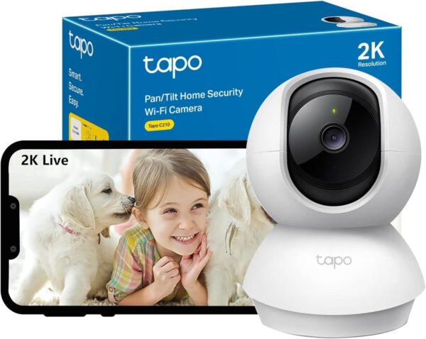 Tapo 2K(3MP) Caméra Surveillance